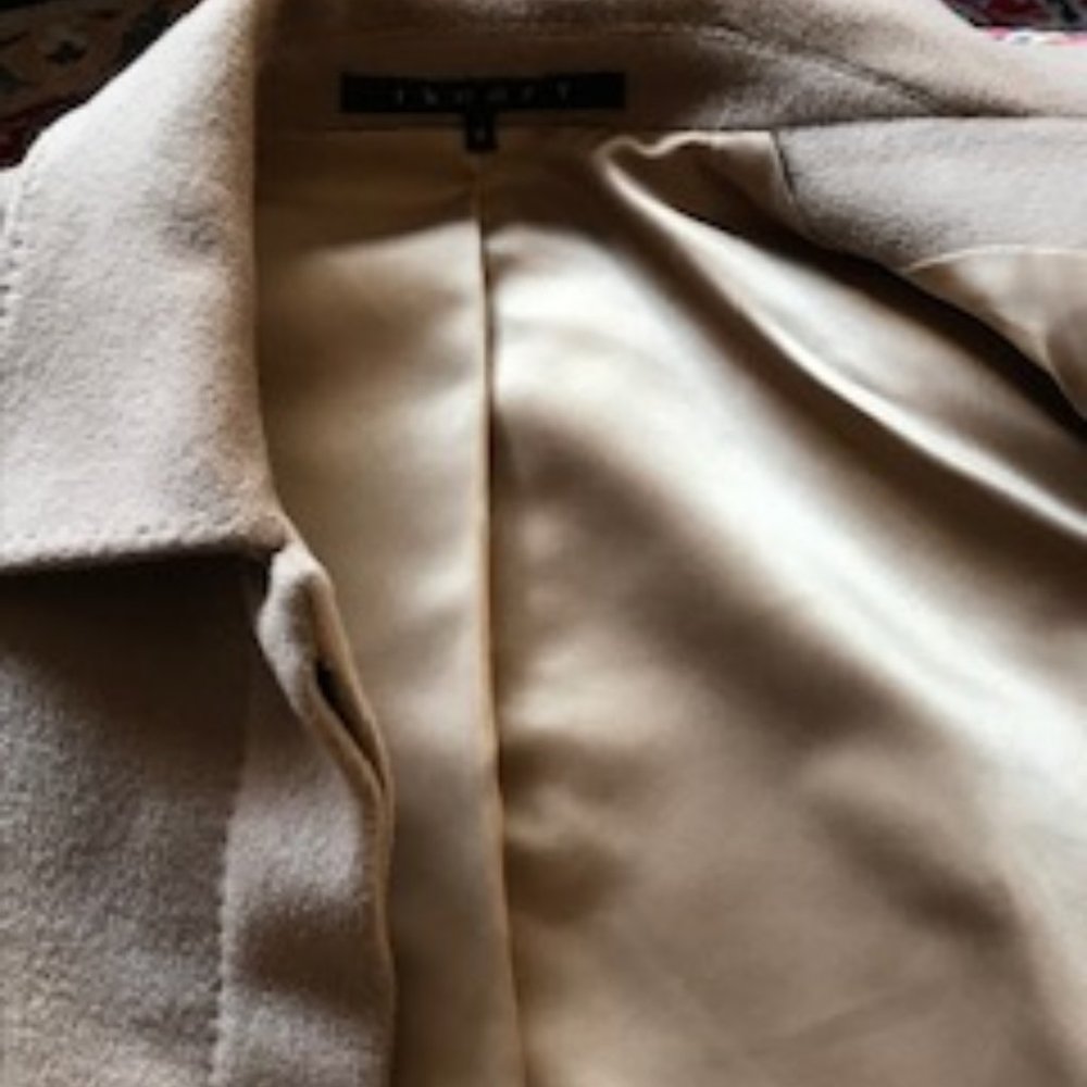 Theory Wool Cashmere Blend Coat - Picture 10 of 12